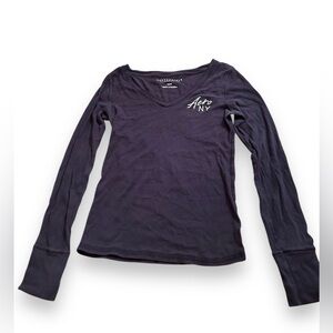 AEROPOSTALE Navy Henley